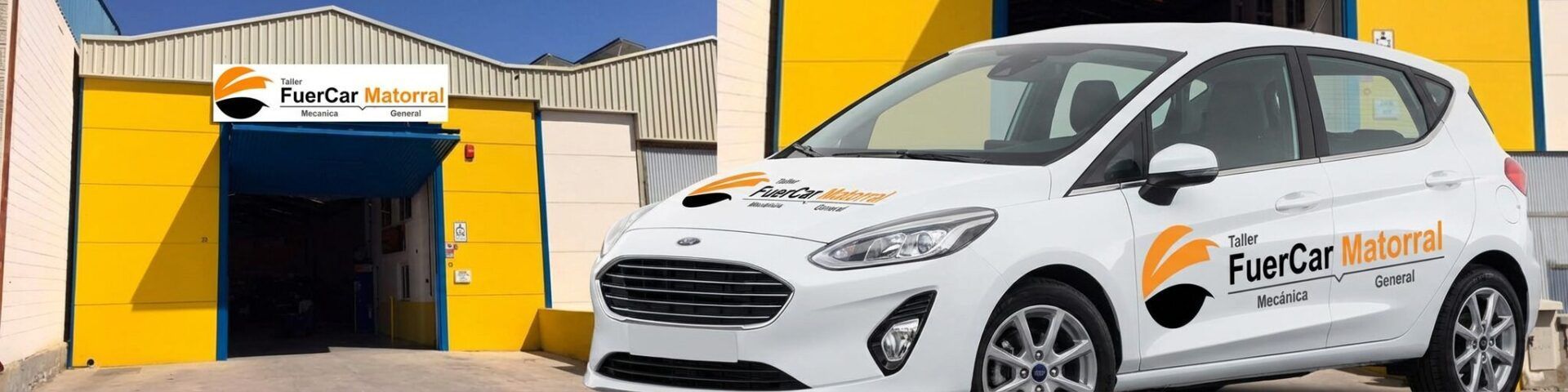 Taller mecánico de coches con vehículo de sustitución en la isla de Fuerteventura.