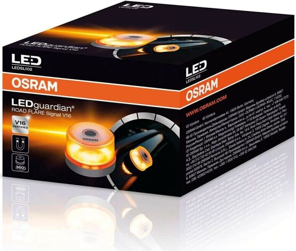 OSRAM LEDriving® V16 – La Baliza de Emergencia de Confianza Alemana